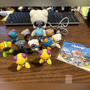 RADICA UB Funkeys Hub and 11 characters. CD, Instruction Book